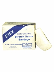 Conform Stretch Bandage (NON STERILE), White 4" Wide (12 PACK)