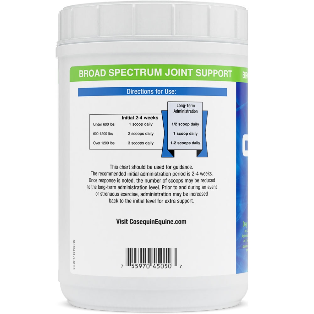 Nutramax Cosequin ASU Joint Health Supplement for Horses Powder with