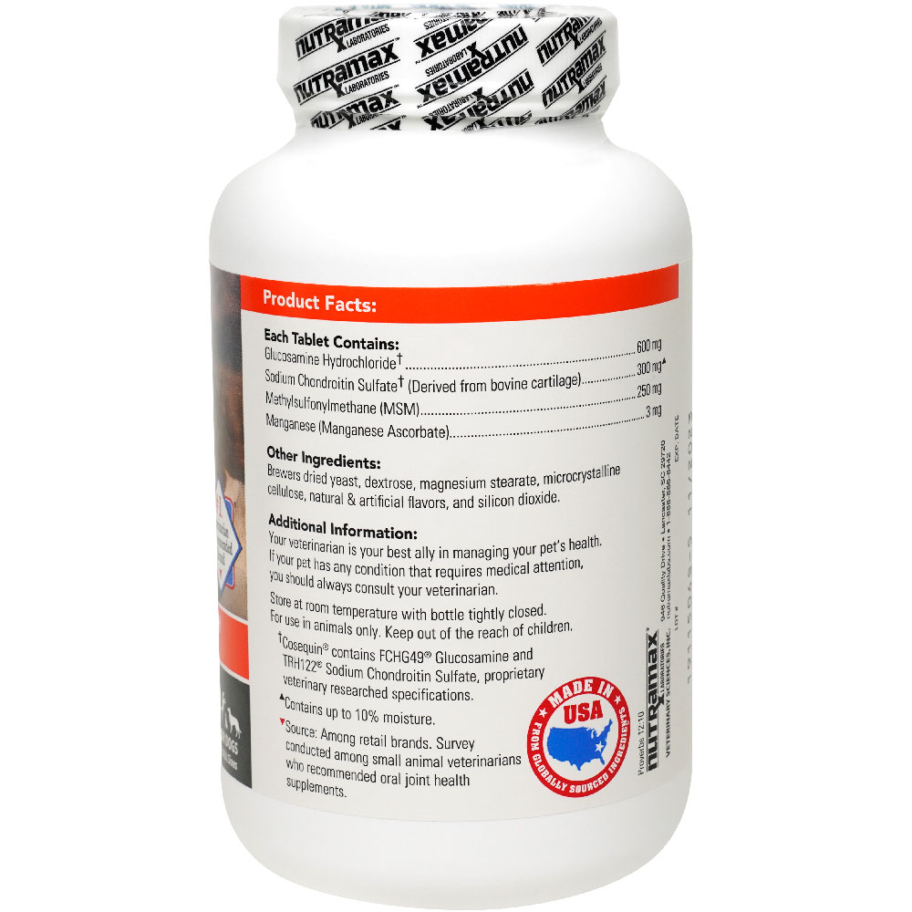 Nutramax Cosequin Maximum Strength Joint Health Supplement for Dogs
