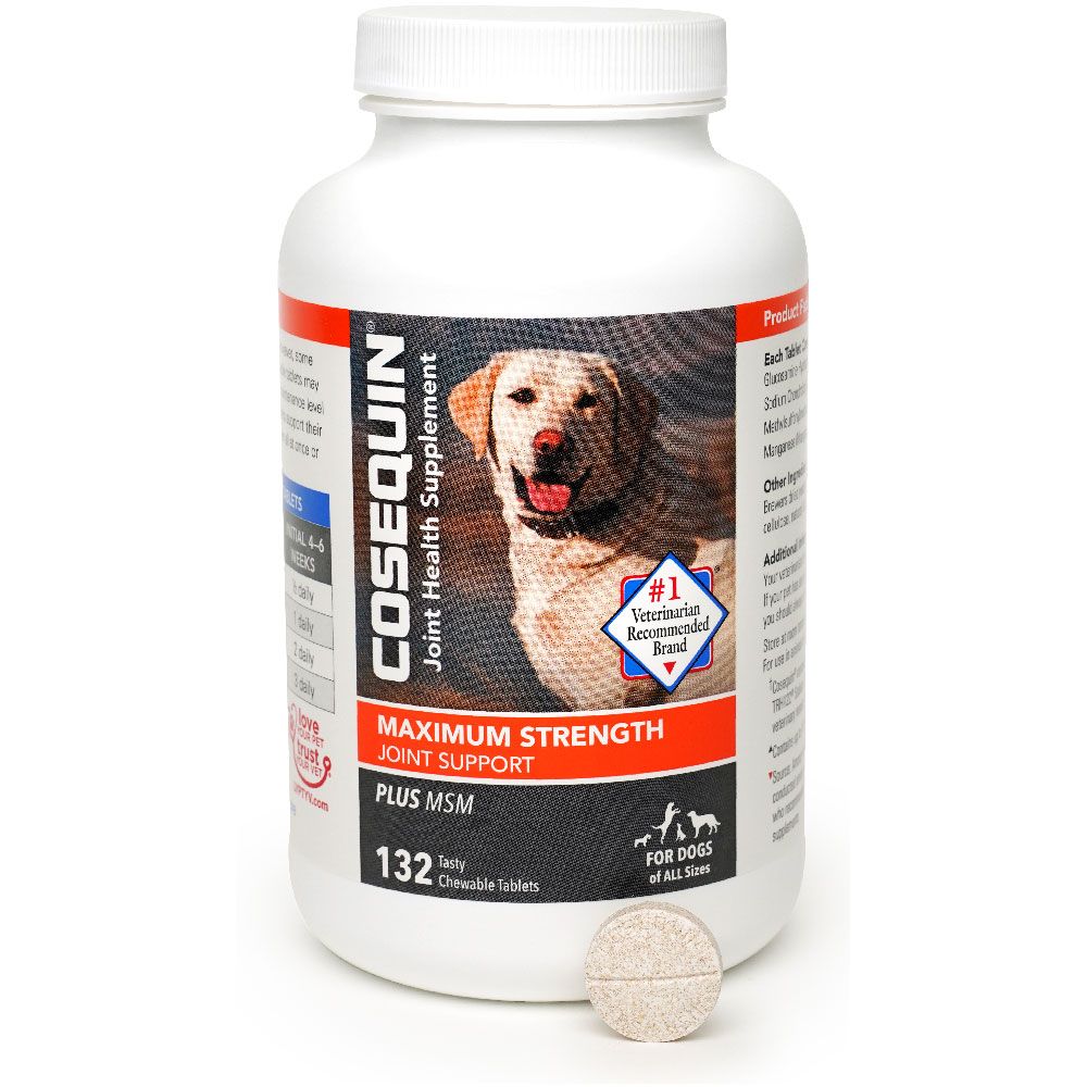 Nutramax Cosequin Maximum Strength Joint Health Supplement for Dogs