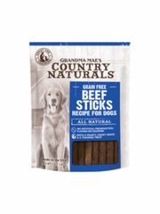 COUNTRY NATURALS DOG BEEF STICKS TREAT 5OZ