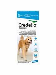 Credelio for Dogs 50.1-100 lbs.|Tick & Flea Infestation Prevention and Treatment|3-Month Supply