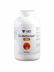 DL-Methionine 500mg, 1000 Tablets