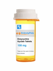 Doxycycline Hyclate (Generic) Tablets, 100-mg, 1 tablet