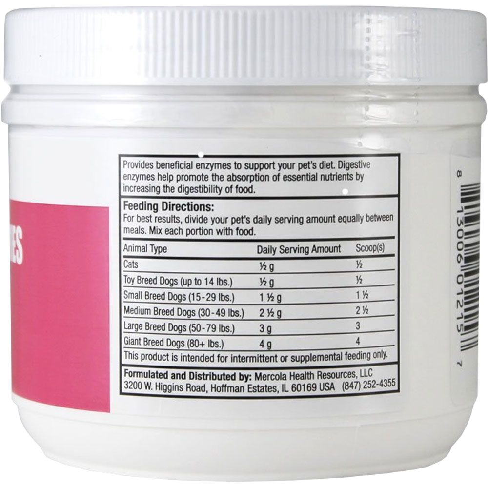 Dr. Mercola Digestive Enzymes for Cats & Dogs (5.29 oz) On Sale