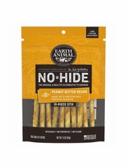 EA DOG CAT NO HIDE PEANUT BUTTER STIX 10CT TREAT