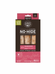 EA DOG NO HIDE SALMON ROLLS MEDIUM VALUE BOX 3CT TREAT