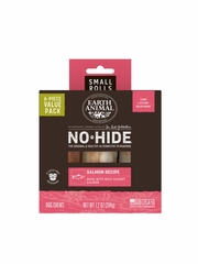 EA DOG NO HIDE SALMON ROLLS SMALL VALUE BOX 6CT TREAT
