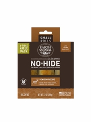 EA DOG NO HIDE VENISON ROLLS SMALL VALUE BOX 6CT TREAT