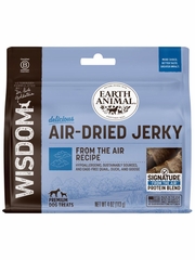 EA DOG WISDOM JERKY AIR AIR DRIED TREAT 4OZ
