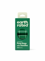 EARTH RATED 120CT HANDLE BAGS ON 8 REFILL ROLLS UNSCENTED