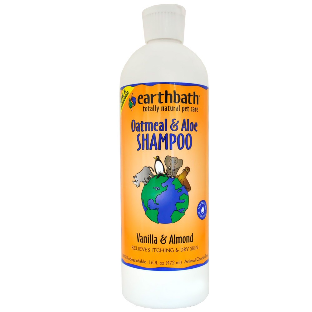 Earthbath Oatmeal & Aloe Shampoo Vanilla & Almond (16 fl. oz.) On