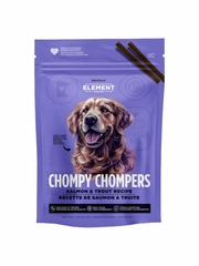 ELEMENT DOG CHOMPY CHOMPERS SALMON TROUT TREAT 6OZ