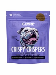 ELEMENT DOG CRISPY CRISPERS BEEF LAMB TREAT 4OZ