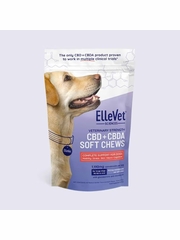 ElleVet CBD + CBDA Soft Chews for Large Dogs 62 ct