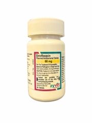 Enrofloxacin Flavor Tab (Generic Baytril) 68mg, Single - Tablet