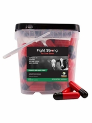 Fight Strong for Cow Stress, Nutritional Supplement for Dairy and Beef Cattle, 130 Capsules