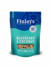 FINLEYS DOG CRUNCHY BISCUITS BLUEBERRY COCONUT TREAT 12OZ