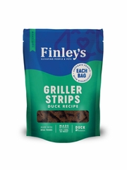 FINLEYS DOG GRILLER STRIPS DUCK TREAT 14.5OZ
