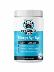 Frenchie Fab Allergy Bye Bye Soft Chews (60 count)