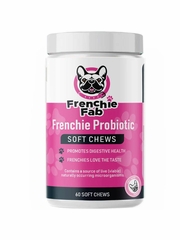Frenchie Fab Probiotic Soft Chews (60 count)