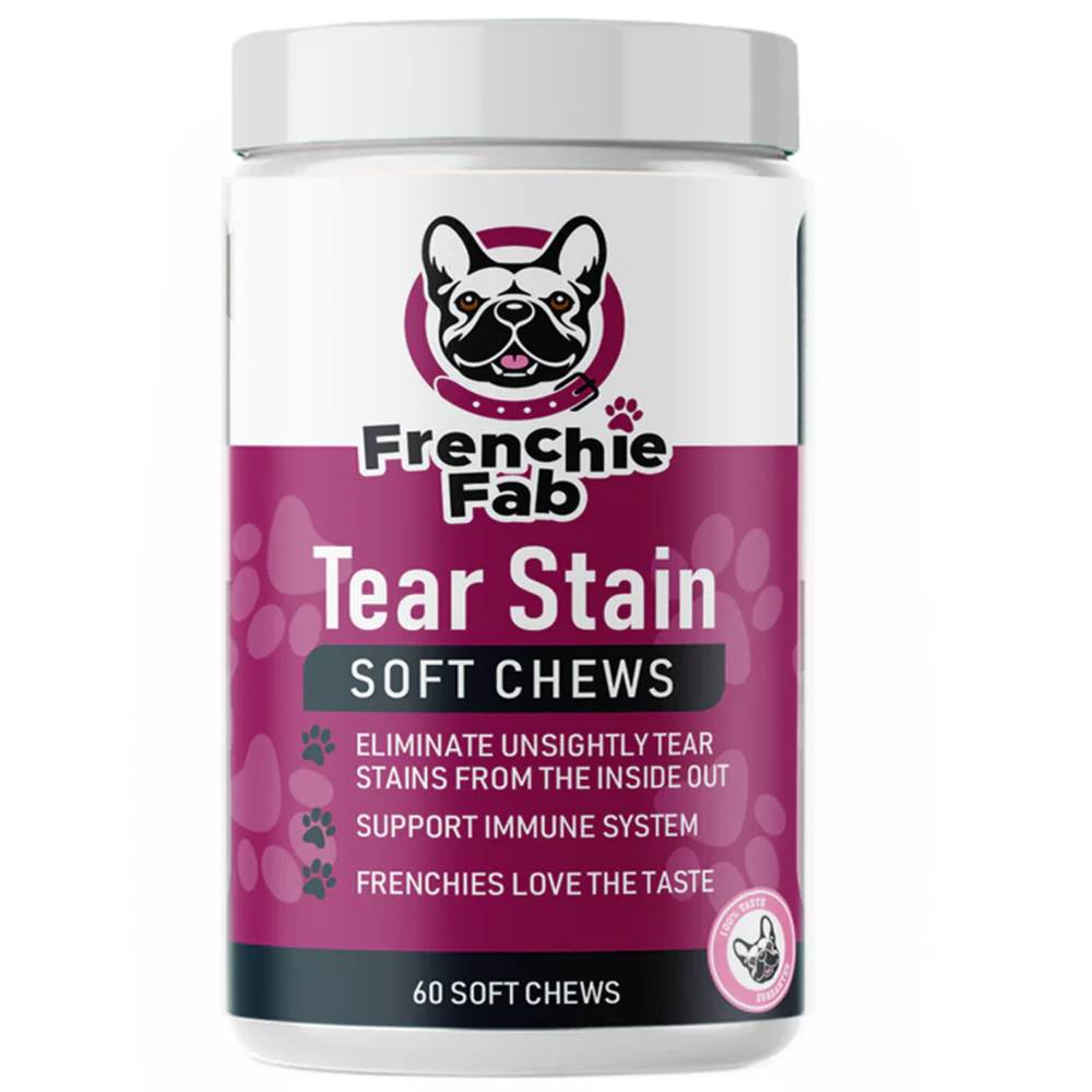 Tearfab Frenchie Fab Tear Stain Soft Chew (60 count) | On Sale | EntirelyPets Rx