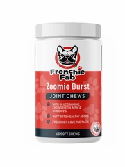 Frenchie Fab Zoomie Burst Joint Chews (60 count)