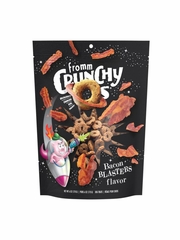 FROMM DOG CRUNCHY O'S BACON BLASTERS TREAT 6OZ