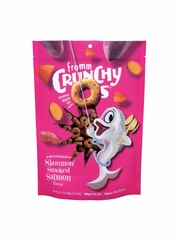 FROMM DOG CRUNCHY O'S SLAMMON SALMON TREAT 6OZ
