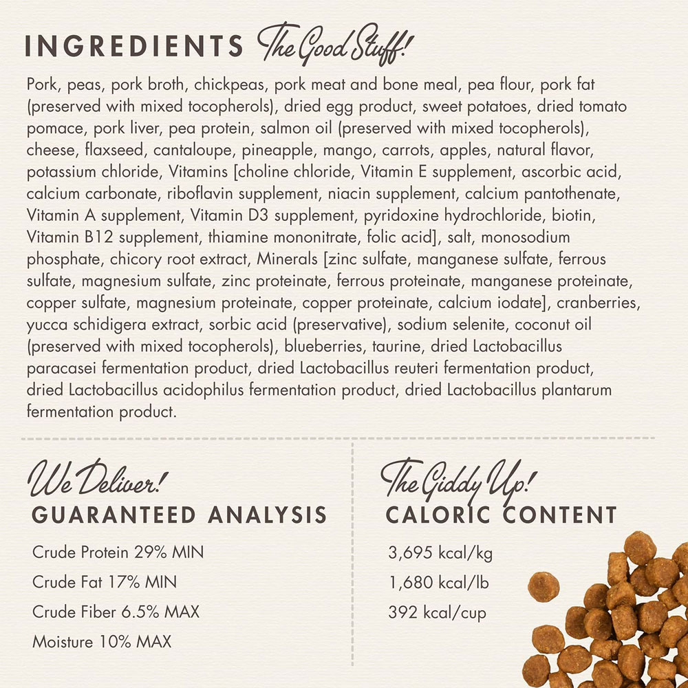 Fromm FourStar Dog Food Pork & Peas (30 lb) On Sale EntirelyPets Rx