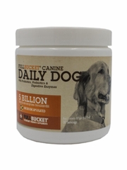 FullBucket Canine Daily Dog Probiotic / Prebiotic / Enzyme Powder, 87gm (30 Servings)