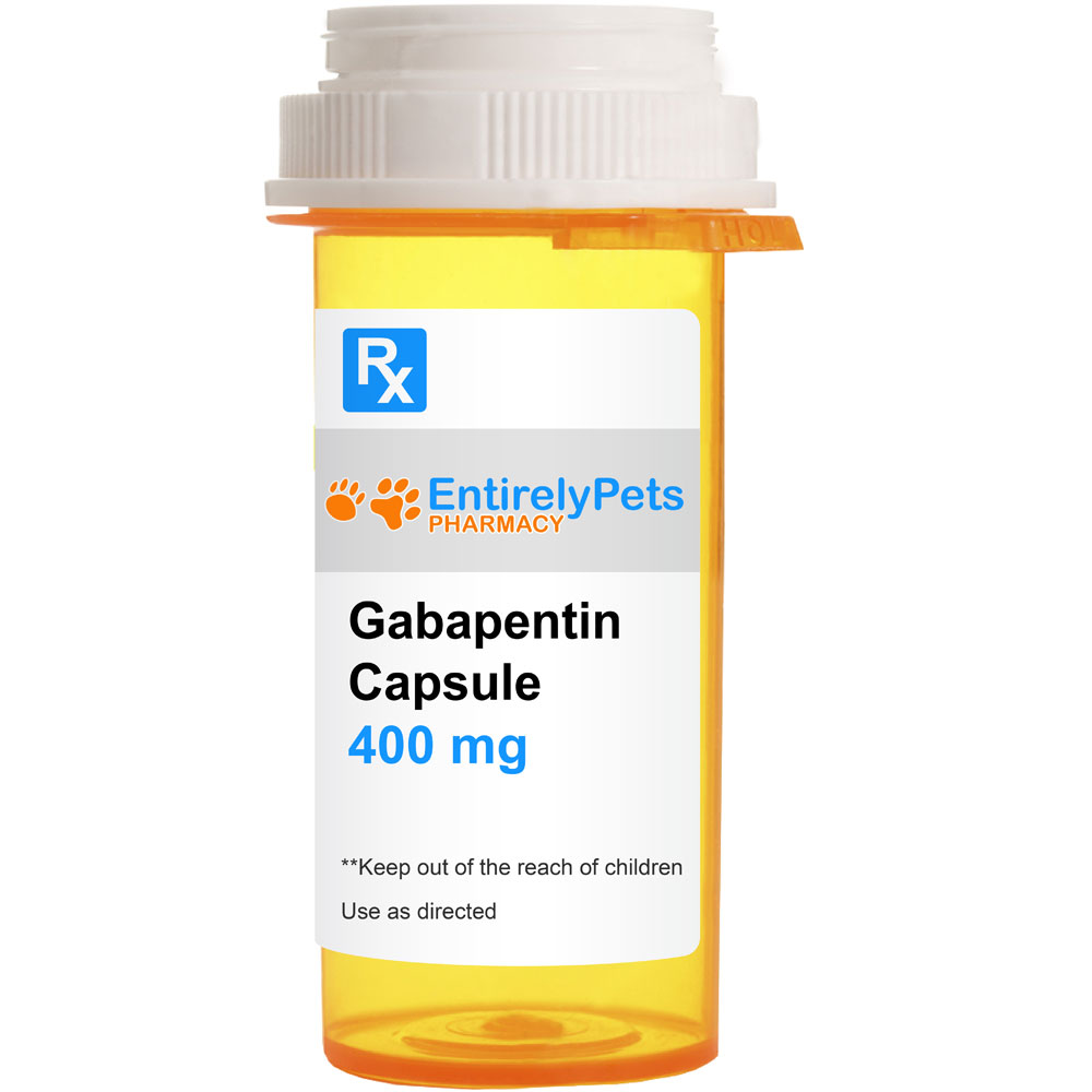 Gabapentin 400mg (100 capsule) | On Sale | EntirelyPets Rx