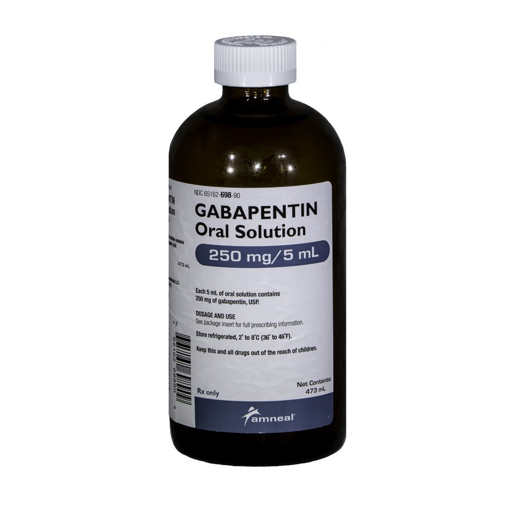 Gabapentin for Pets - Solution 250mg / 5 mL - [Pain Relief] | On 