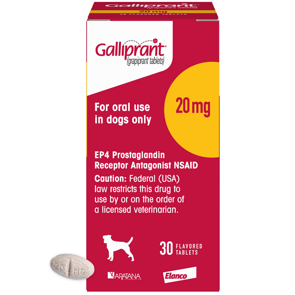 Galliprant Tablets for Dogs 20 mg (30 Count) On Sale EP Rx