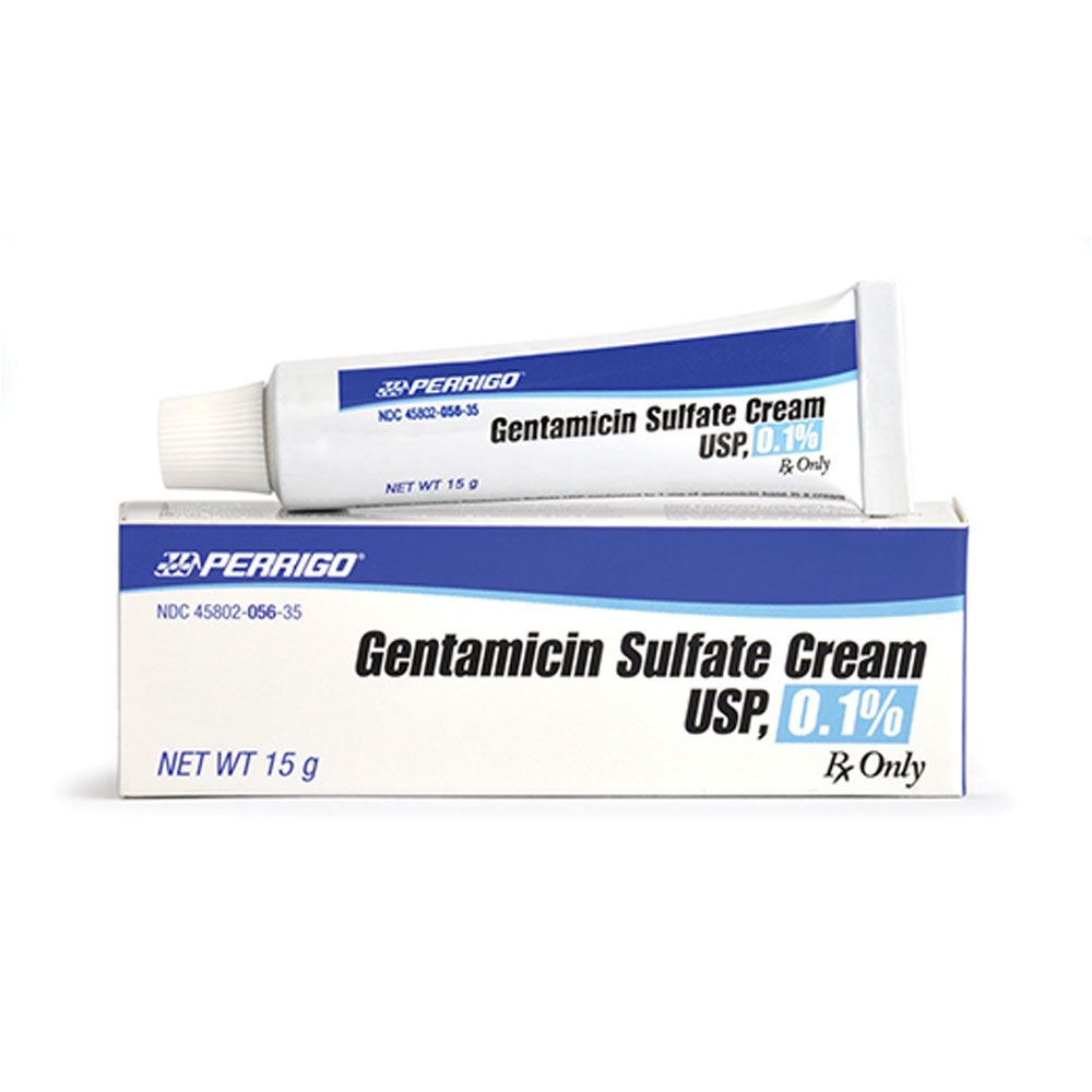 Gentamicin Sulfate Topical Cream 0.1 (15 gm) On Sale EntirelyPets Rx