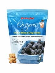 GL DOG ORGANIC BAKED BLUEBERRY TREAT 14OZ