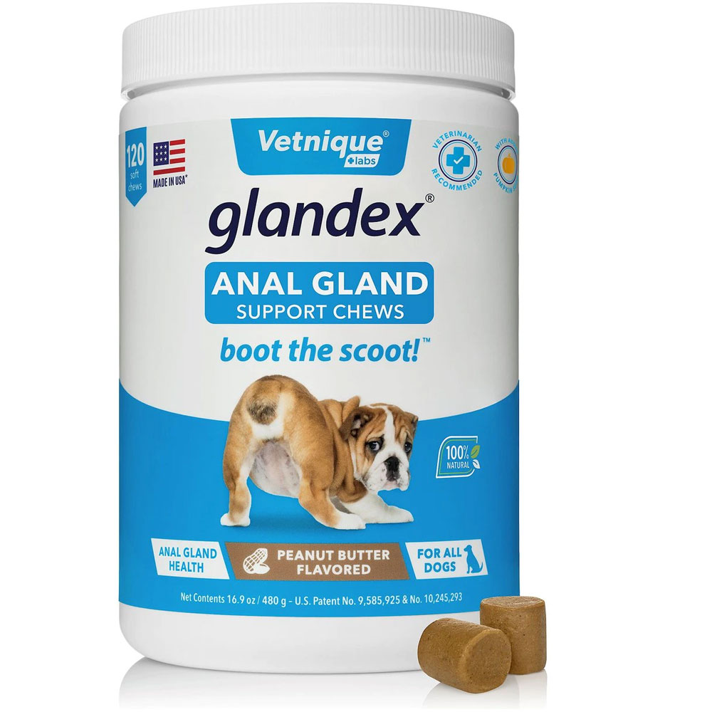 Glandex Peanut Butter Soft Chews for Dogs (120 count) On Sale