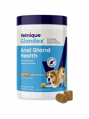 Glandex Peanut Butter Soft Chews for Dogs (120 count)