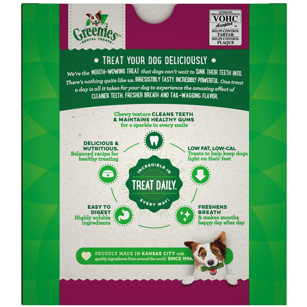 Greenies Weight Management Dental Chews Dog Dental Treats Large 12oz