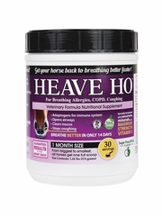 Heave Ho Respiratory Support for Horses Apple Flavor 30 Servings