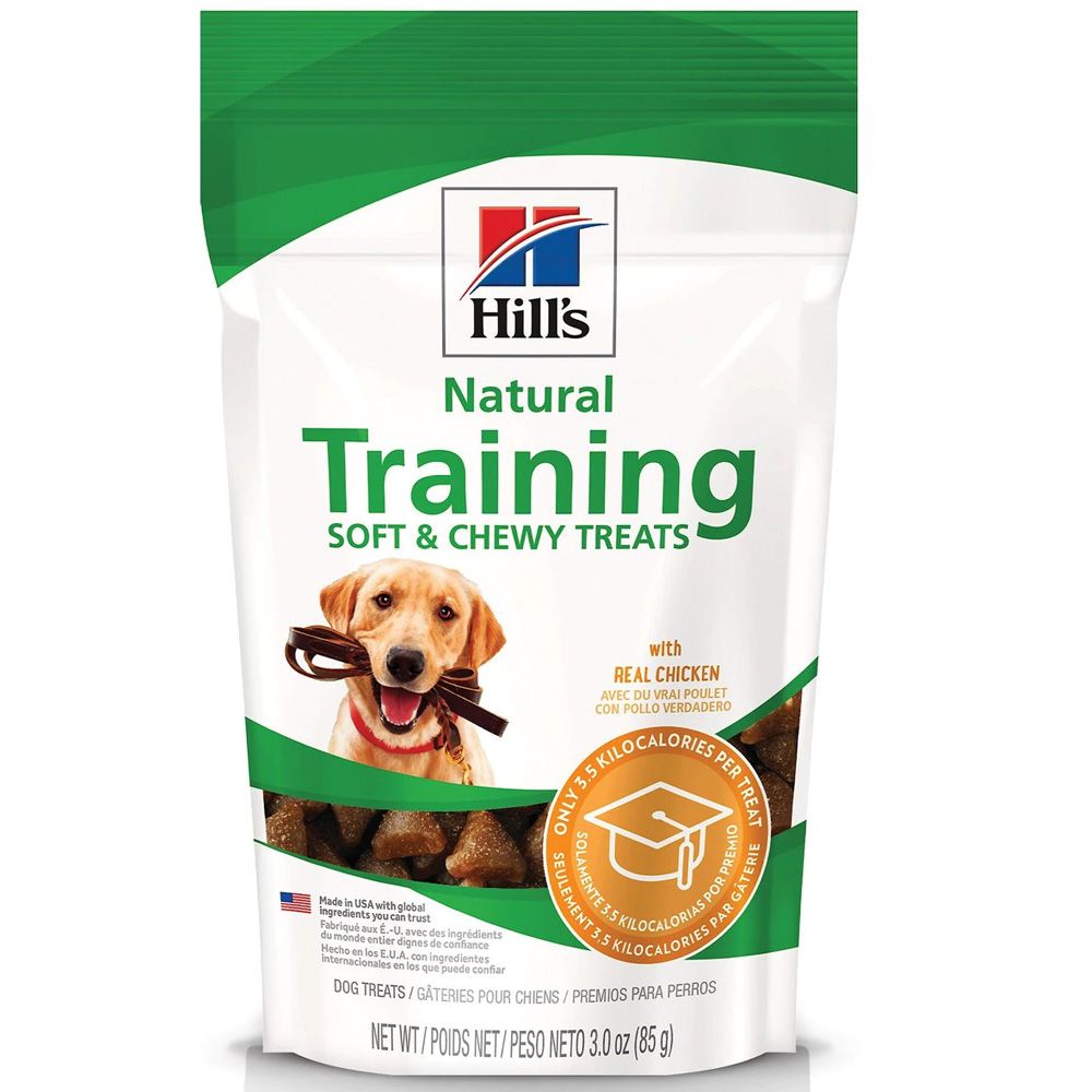 Hill's Natural Training Soft & Chewy Dog Treats with Real Chicken, 3oz. Bag On Sale