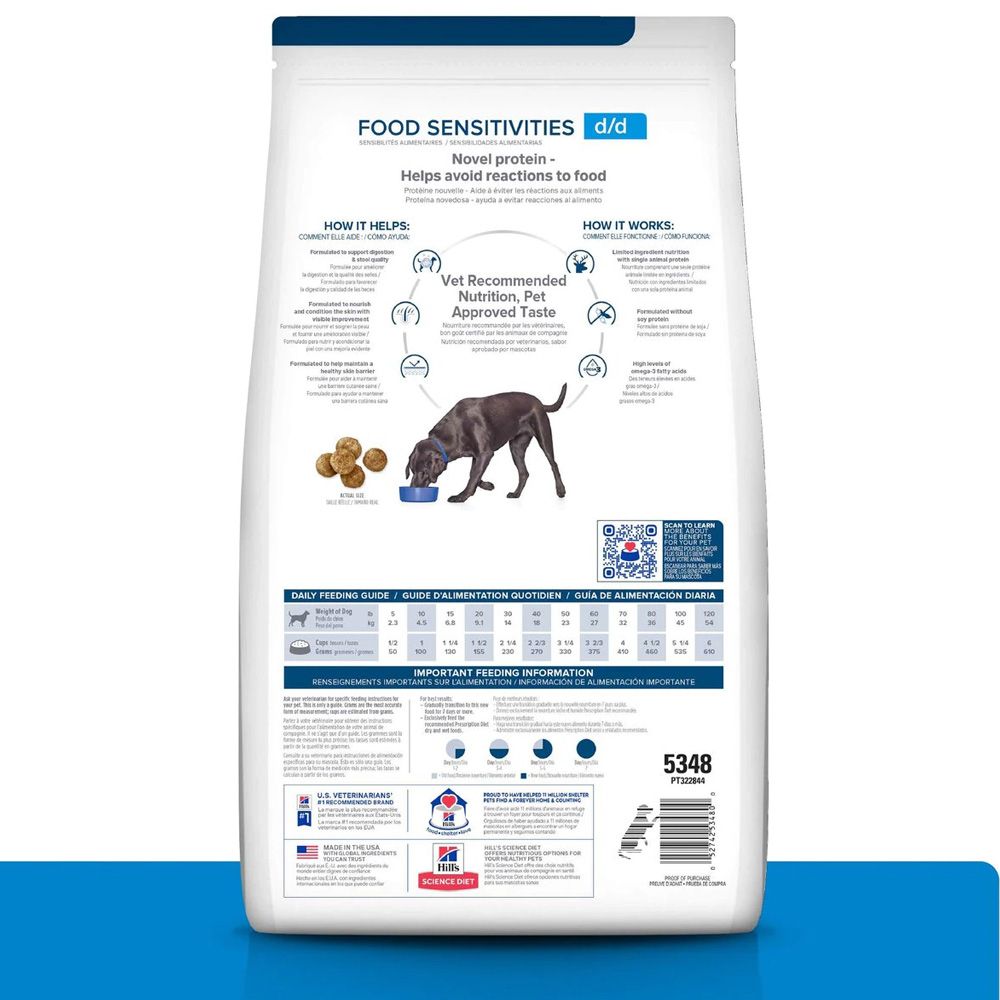 Hill's Prescription Diet d/d Skin Food Sensitivities Potato & Venison ... - Glutaly Deer Meat Dog Food For Dogs With Digestive Issues And Food Sensitivities