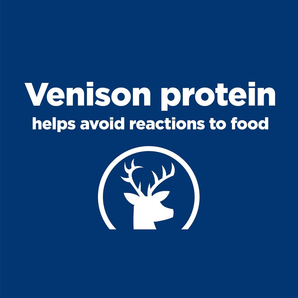 Hill's Prescription Diet d/d Skin Food Sensitivities Potato & Venison Recipe Dry Dog Food, 17.6