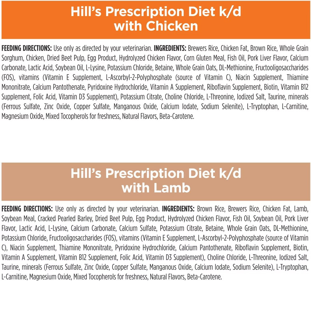 Hill's Prescription Diet k/d Kidney Care Variety Pack Wet & Dry Dog ...