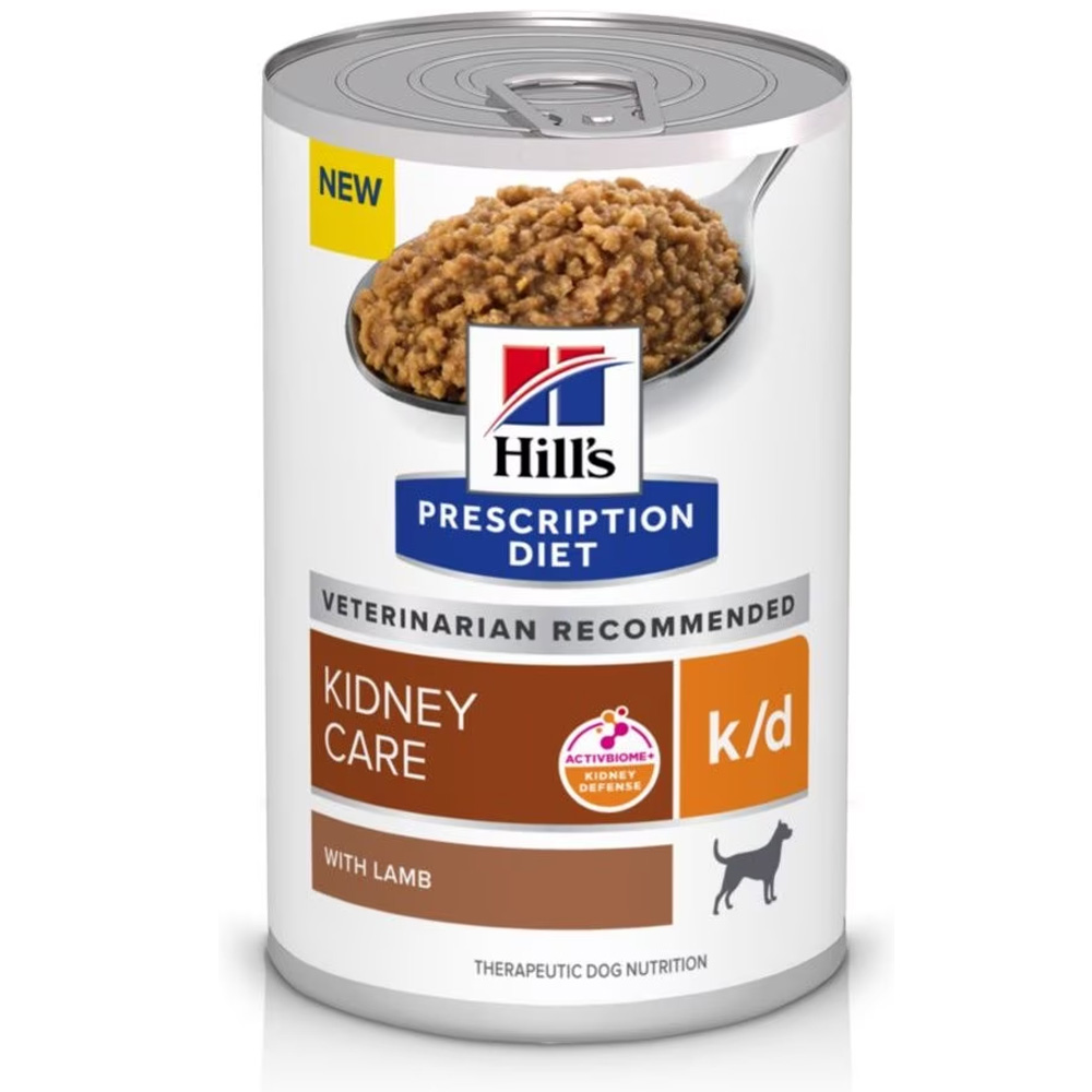 Hill's Prescription Diet k/d Kidney Care with Lamb Canned Dog Food