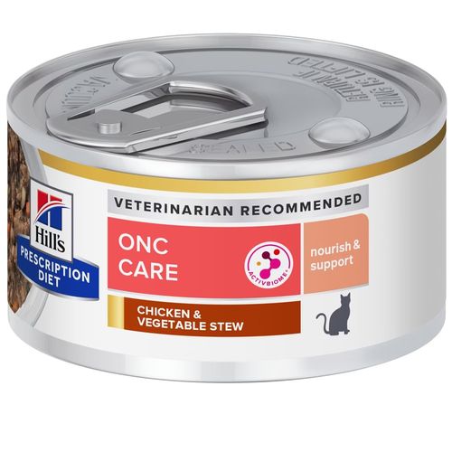 Hill's Prescription Diet ONC Care Chicken & Vegetable Stew Wet Cat