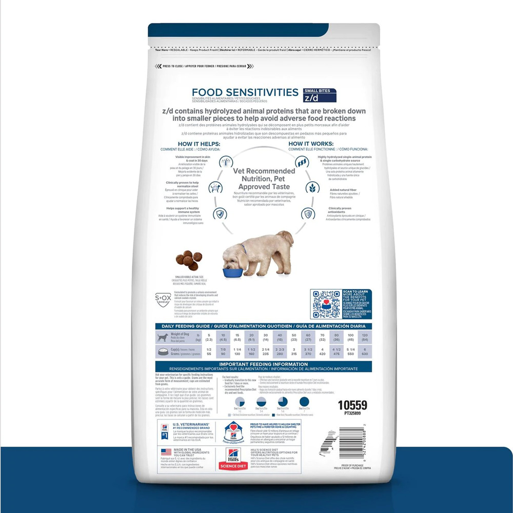 Hill's Prescription Diet z/d Skin/Food Sensitivities Small Bites