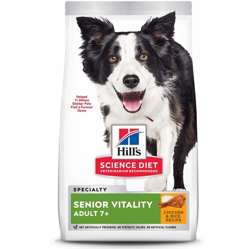 Hill's Science Diet Adult 7+ Senior Vitality Chicken Recipe Dry