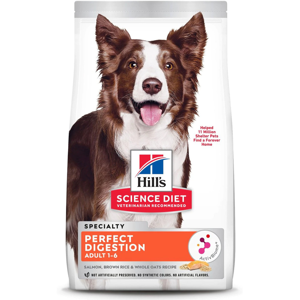 Hill's Science Diet Adult Perfect Digestion Salmon Dry Dog Food