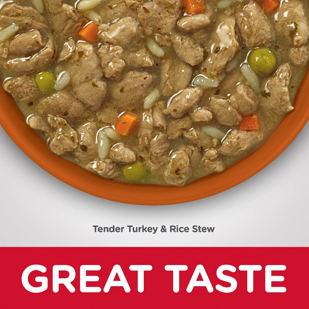 Hill's Science Diet Adult Sensitive Stomach & Skin Tender Turkey & Rice Stew Canned Dog Food, 12